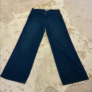 Jessica Simpson Women’s Wide Leg Chambray Pants